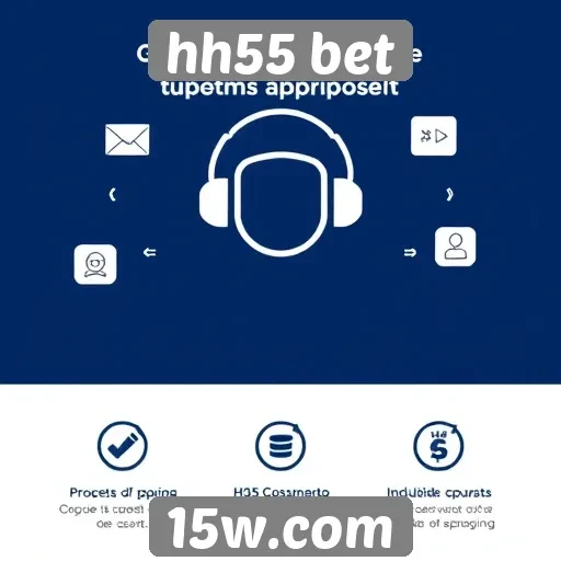 Como funciona o suporte ao cliente na hh55 bet