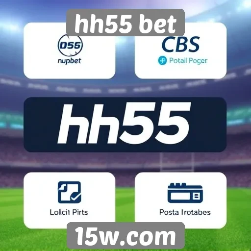 Comparação de métodos de pagamento disponíveis no hh55 bet