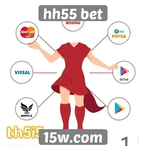 Métodos de pagamento aceitos no hh55 bet