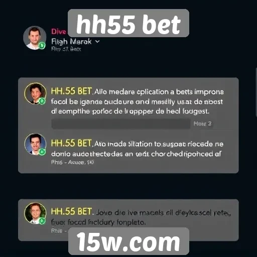 Feedback de usuários sobre a experiência no hh55 bet