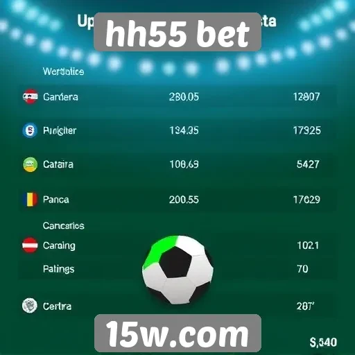 Estatísticas de usuários no hh55 bet